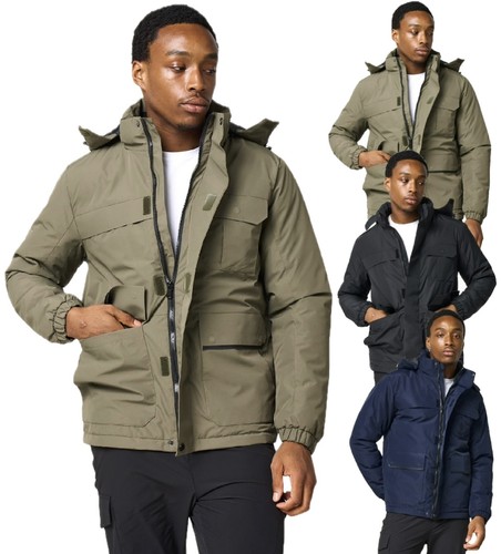 Men hooded utility - hooded, jacket