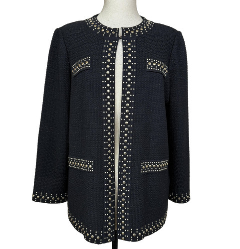 Misook jacket womens black - jacket,