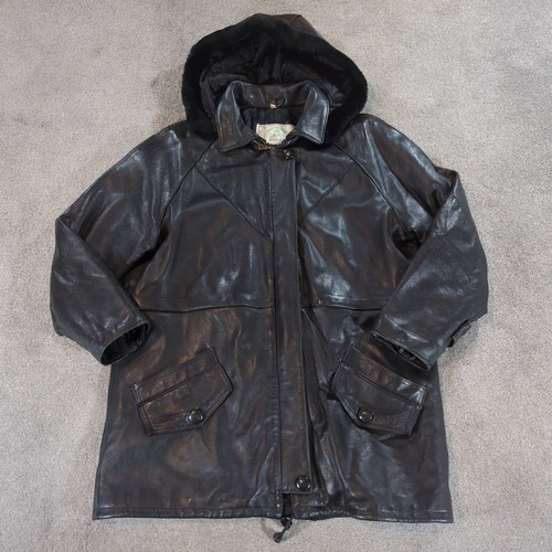 Vintage real leather jacket - vintage,