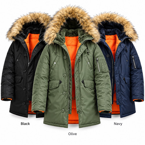 Mens winter alaska - n-3b,