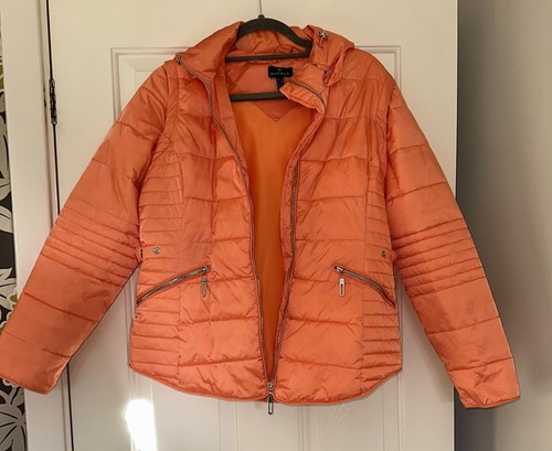 Marble orange 1 - in, quilted