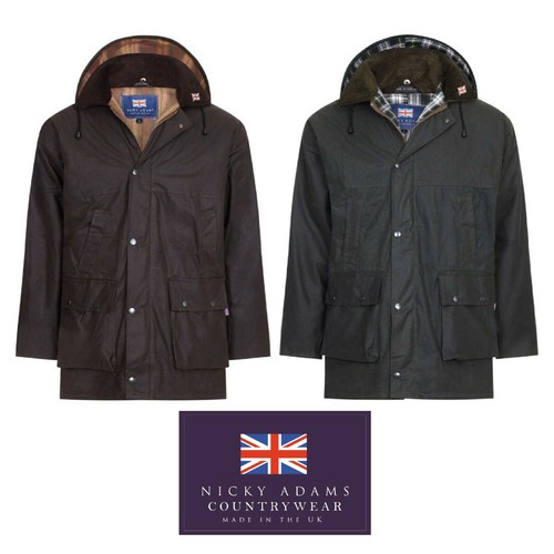 Wax jacket waterproof padded - jacket,