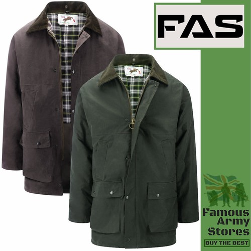 Mens wax jacket - wax, waterproof