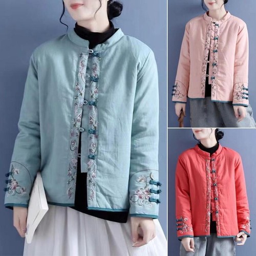 Women short padded coat - short,