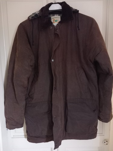 Waxberry brown waxed padded - waxed,