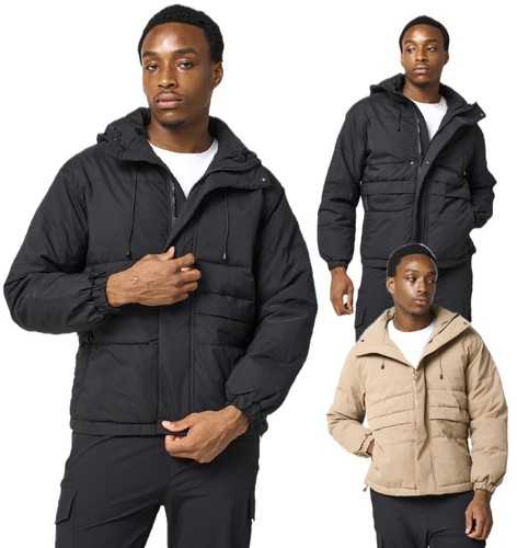 Men hooded puffer - hooded,