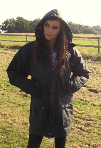 New wax coat - coat, padded