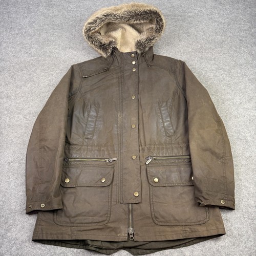 Barbour jacket womens brown - barbour, 14