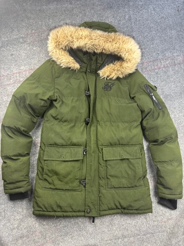 Siksilk khaki green padded - siksilk,